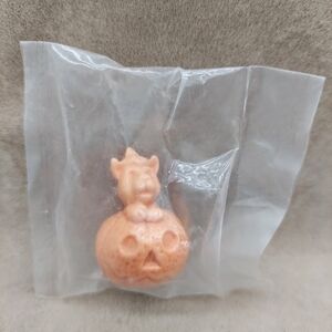 Orange Cat With Pumpkin Wade Whimsies Of England Figurine Halloween